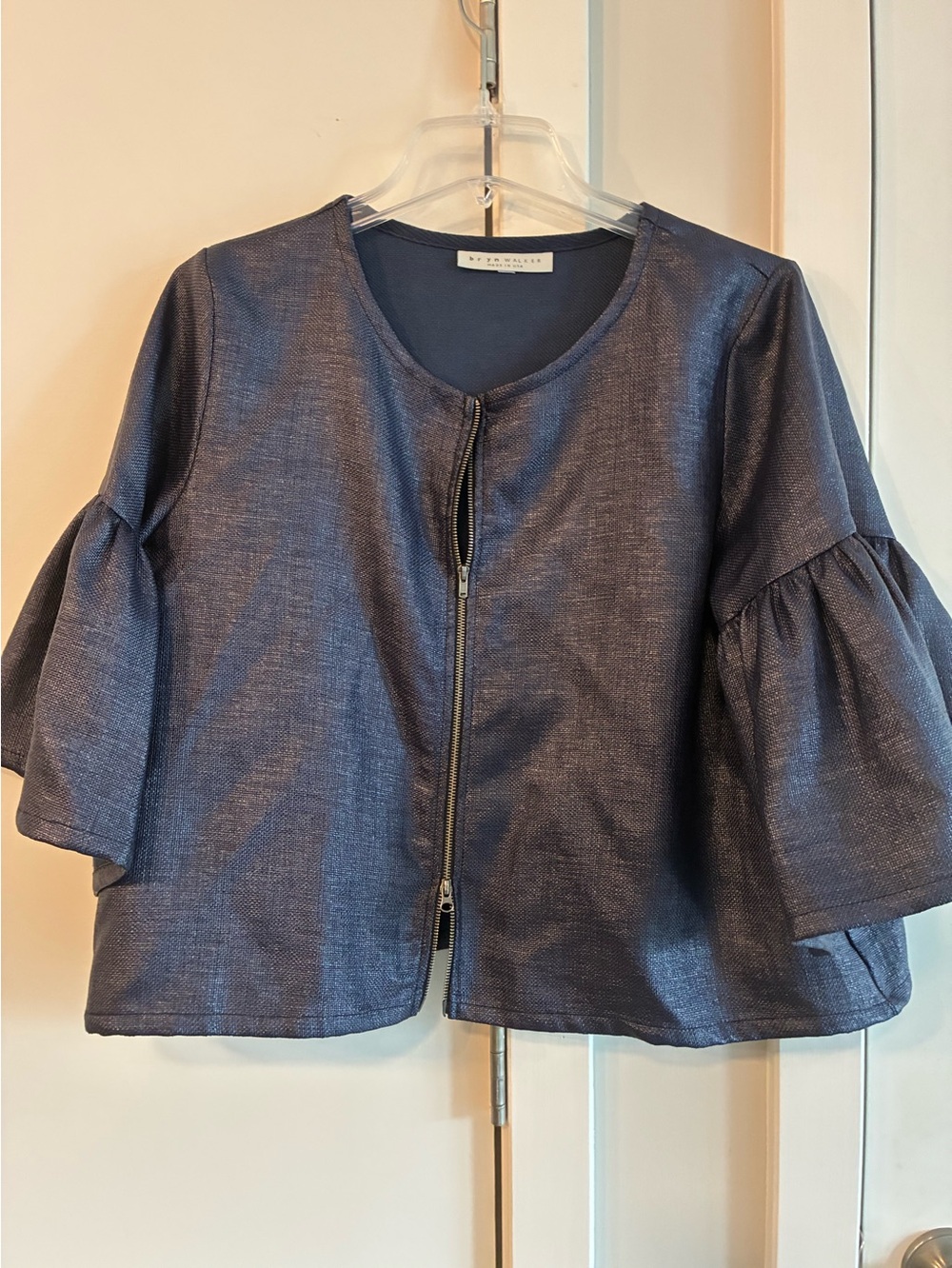 bryn Walker Navy Frida Jacket